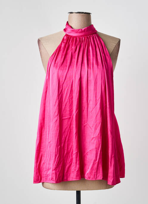 Top rose MANGO femme