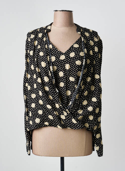 Chemisier noir MANGO femme