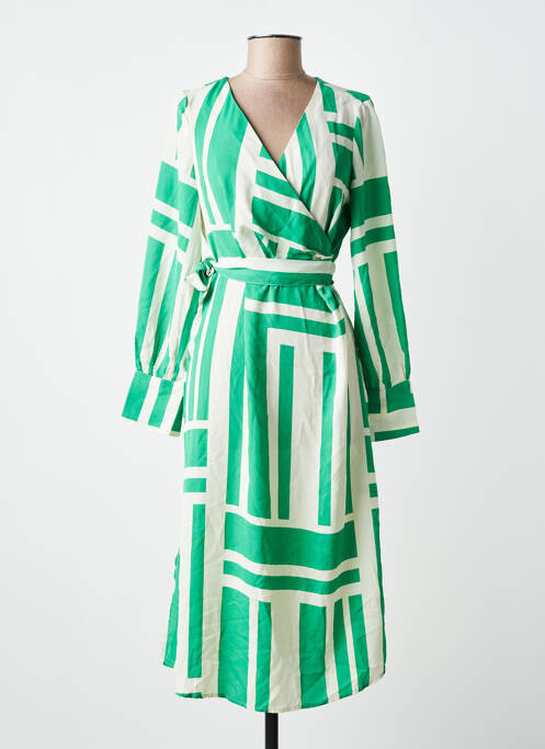 Robe longue vert VERO MODA femme