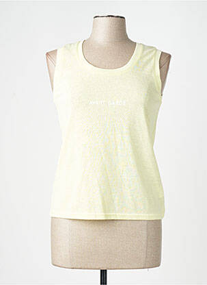 Débardeur jaune MOLLY BRACKEN femme