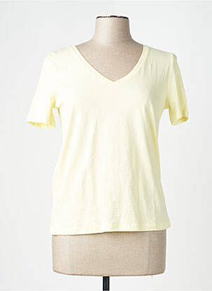 Top jaune MANGO femme