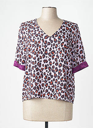 T-shirt violet BELLITA femme