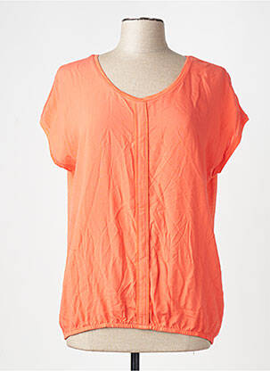 T-shirt orange CECIL femme