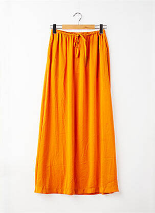 Jupe mi-longue orange VERO MODA femme