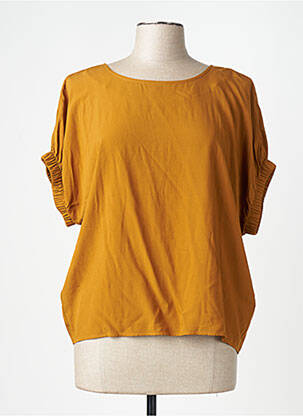 Blouse marron MORE & MORE femme