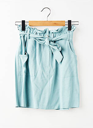 Jupe courte bleu NAF NAF femme