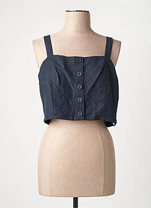 Top bleu SUPERDRY femme