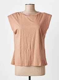 Top marron ONLY femme