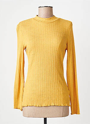 T-shirt jaune TOM TAILOR femme