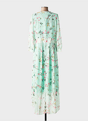 Robe longue vert BELLITA femme