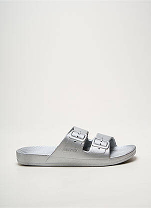 Tongs argent FREEDOM MOSES femme