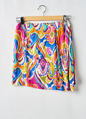 Jupe courte orange IMPERIAL femme