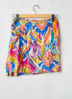 Jupe courte orange IMPERIAL femme