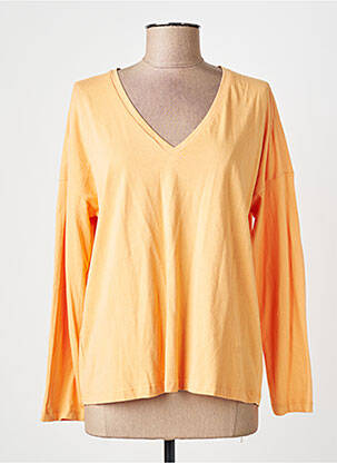 Top orange MANGO femme