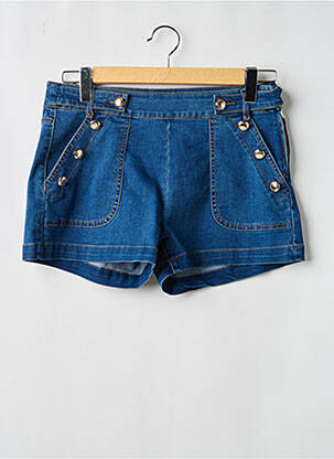 Short bleu MORGAN femme