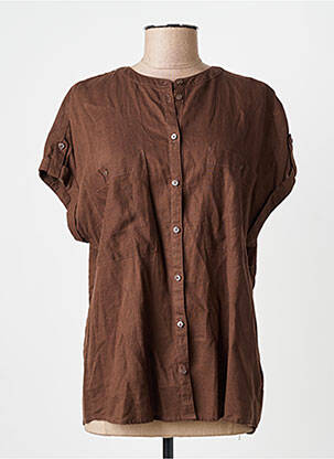 Chemisier marron TOM TAILOR femme