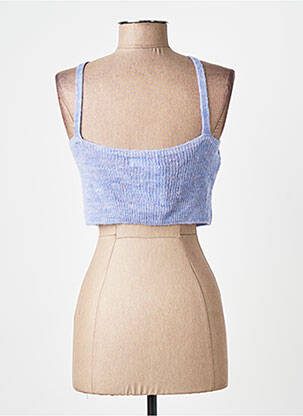 Débardeur violet MANGO femme