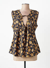 Chemisier noir MANGO femme