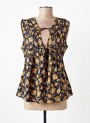 Chemisier noir MANGO femme