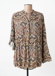 Chemisier beige ZABAIONE femme