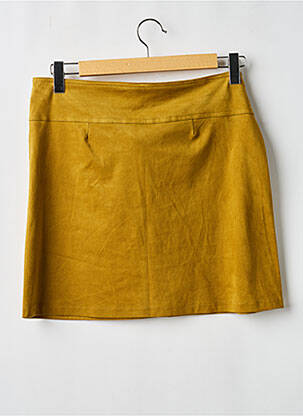 Jupe courte jaune MOLLY BRACKEN femme