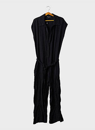 Combi-pantalon noir ASTRID BLACK LABEL femme