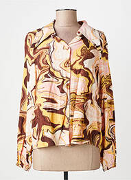 Chemisier marron ONLY femme