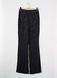 Pantalon droit noir MANGO femme