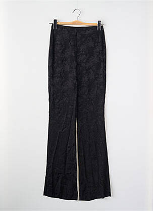 Pantalon droit noir MANGO femme