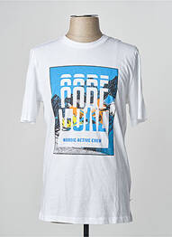 T-shirt blanc JACK & JONES homme