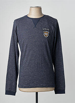 T-shirt bleu PETROL INDUSTRIES homme