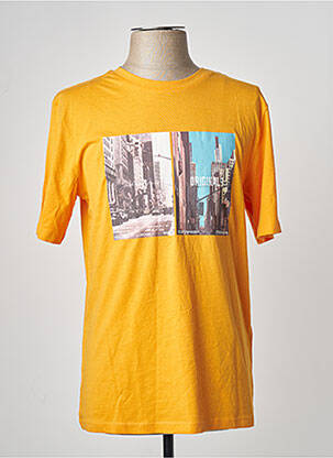 T-shirt bleu JACK & JONES homme