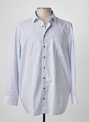 Chemise manches longues bleu OLYMP homme