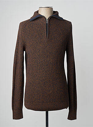 Pull marron TOM TAILOR homme