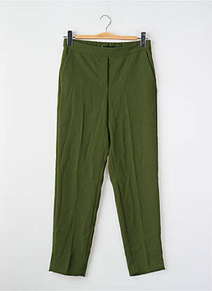 Pantalon droit vert MANGO femme