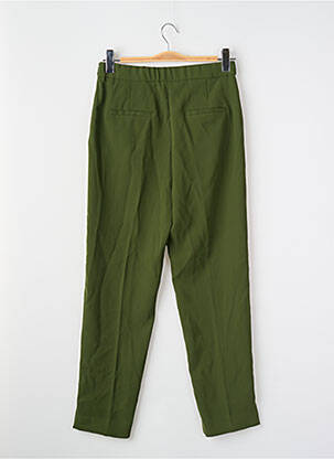 Pantalon droit vert MANGO femme