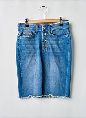 Jupe courte bleu ONLY femme
