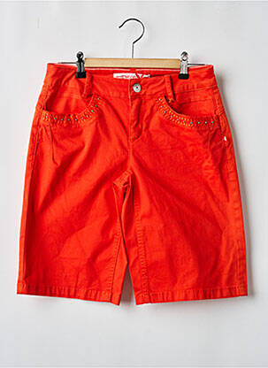 Short orange STREET ONE femme