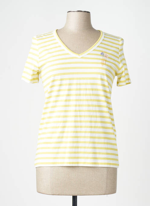 T-shirt jaune S.OLIVER femme