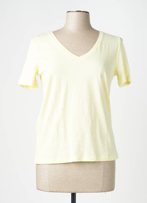 Top jaune MANGO femme
