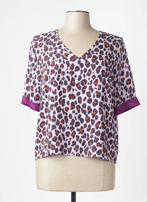 T-shirt violet BELLITA femme