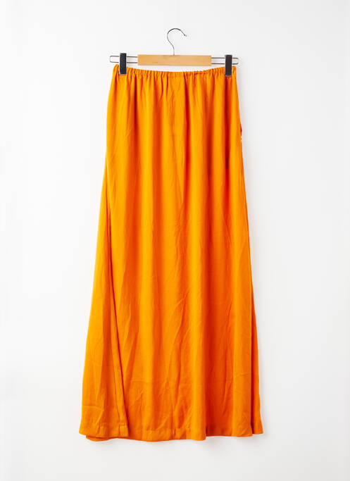 Jupe mi-longue orange VERO MODA femme