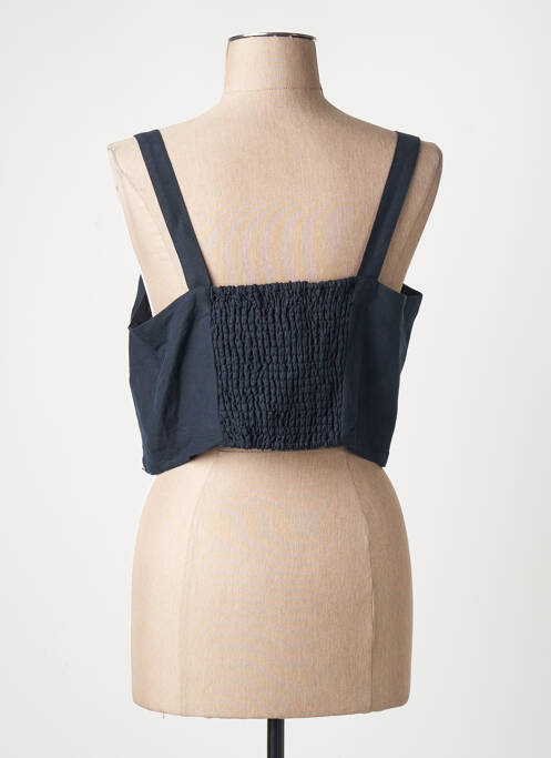 Top bleu SUPERDRY femme