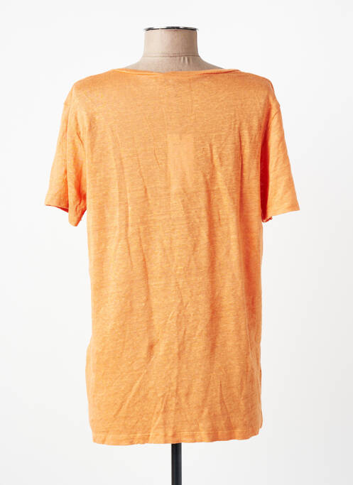 T-shirt orange PLEASE femme