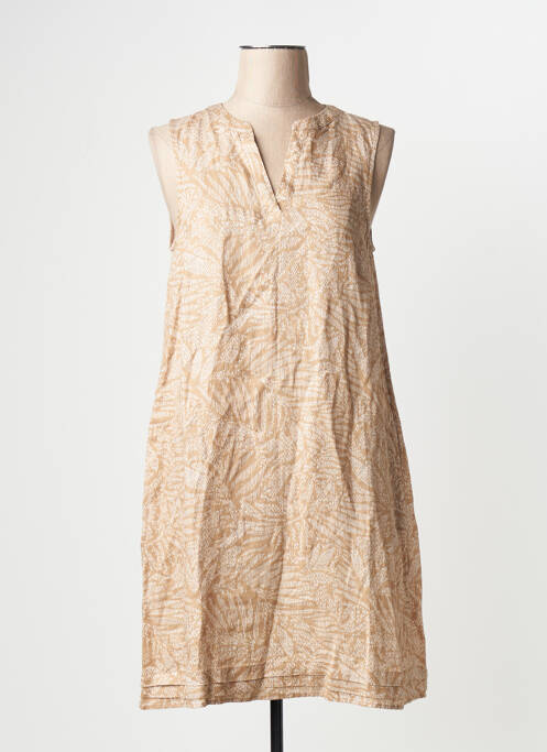 Robe courte beige S.OLIVER femme