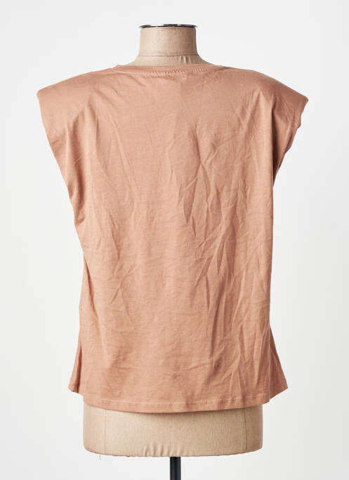 Top marron ONLY femme