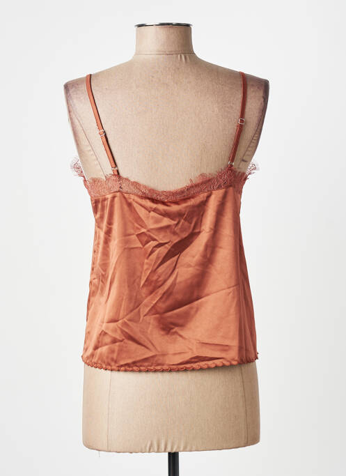 Top marron MOLLY BRACKEN femme