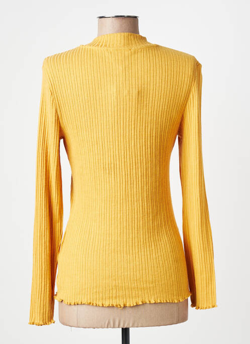 T-shirt jaune TOM TAILOR femme