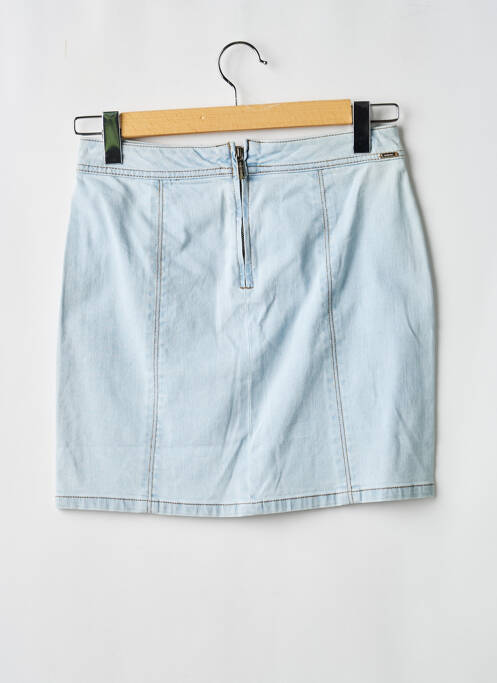 Jupe courte bleu MORGAN femme