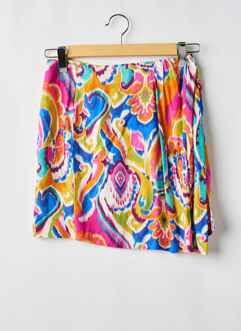 Jupe courte orange IMPERIAL femme